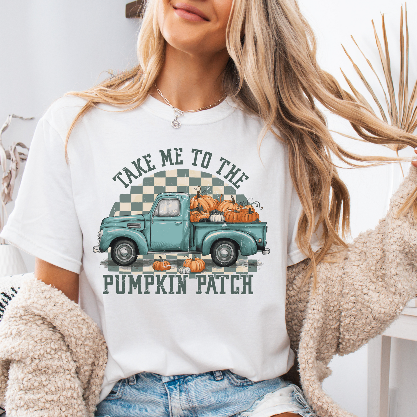 Take Me To The Pumpkin Patch Vintage Truck