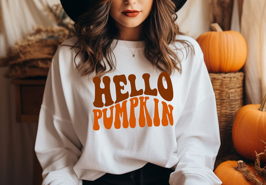 Hello Pumpkin wavy