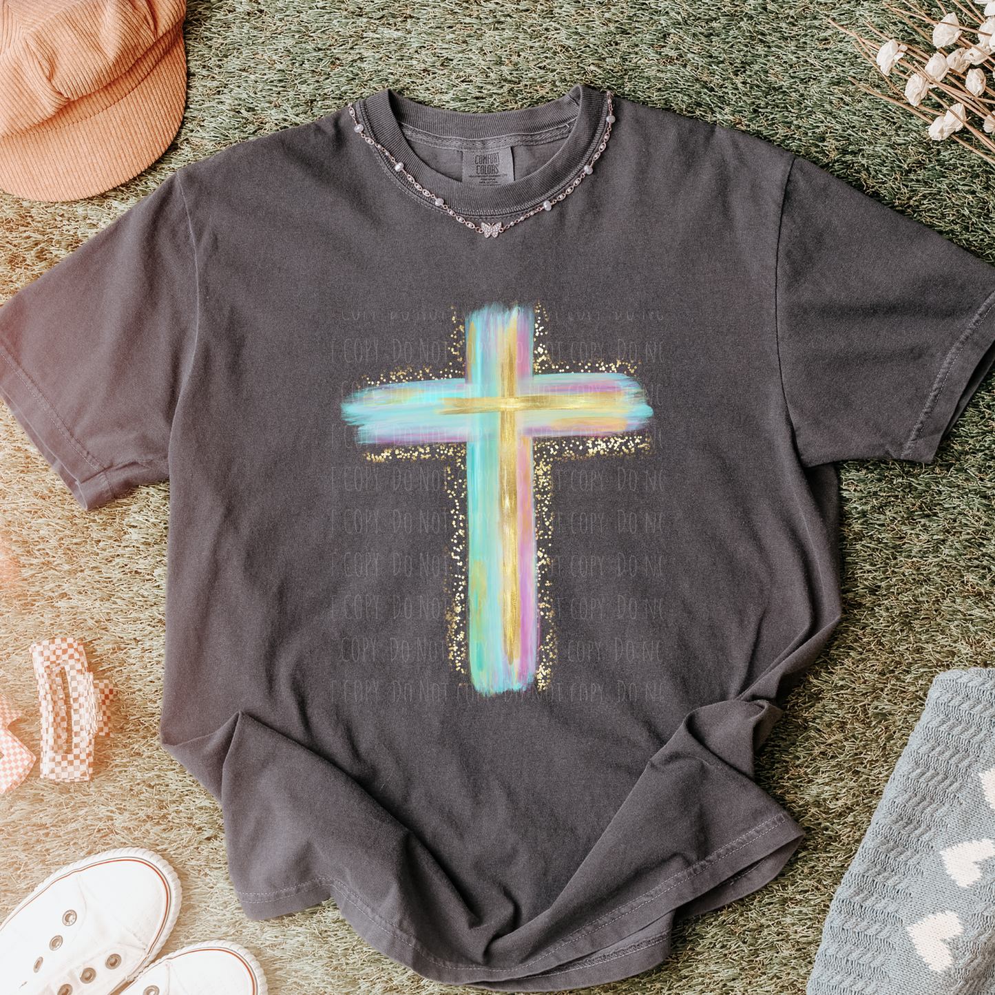 Watercolor Cross