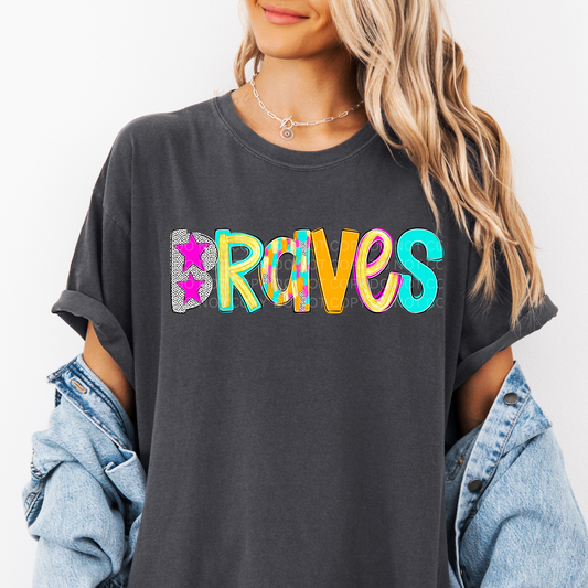 Braves Starry Fun Font