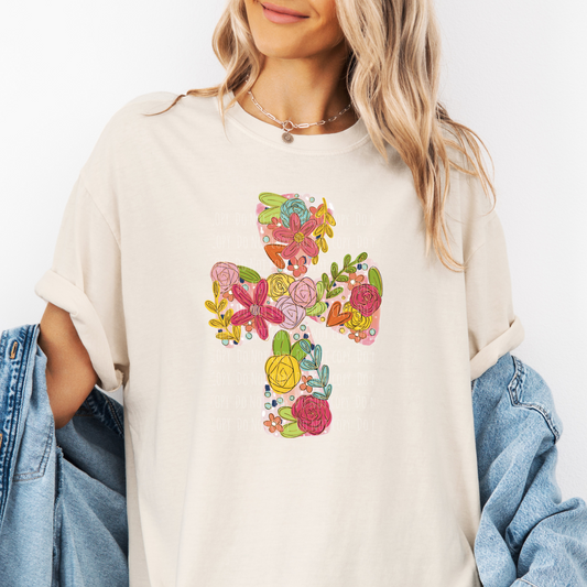 Floral Cross