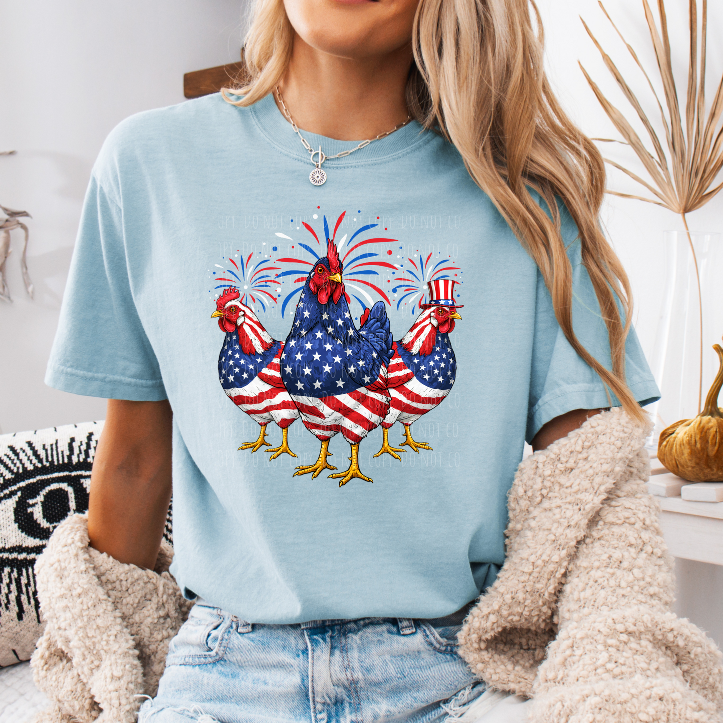 Patriotic Chickens