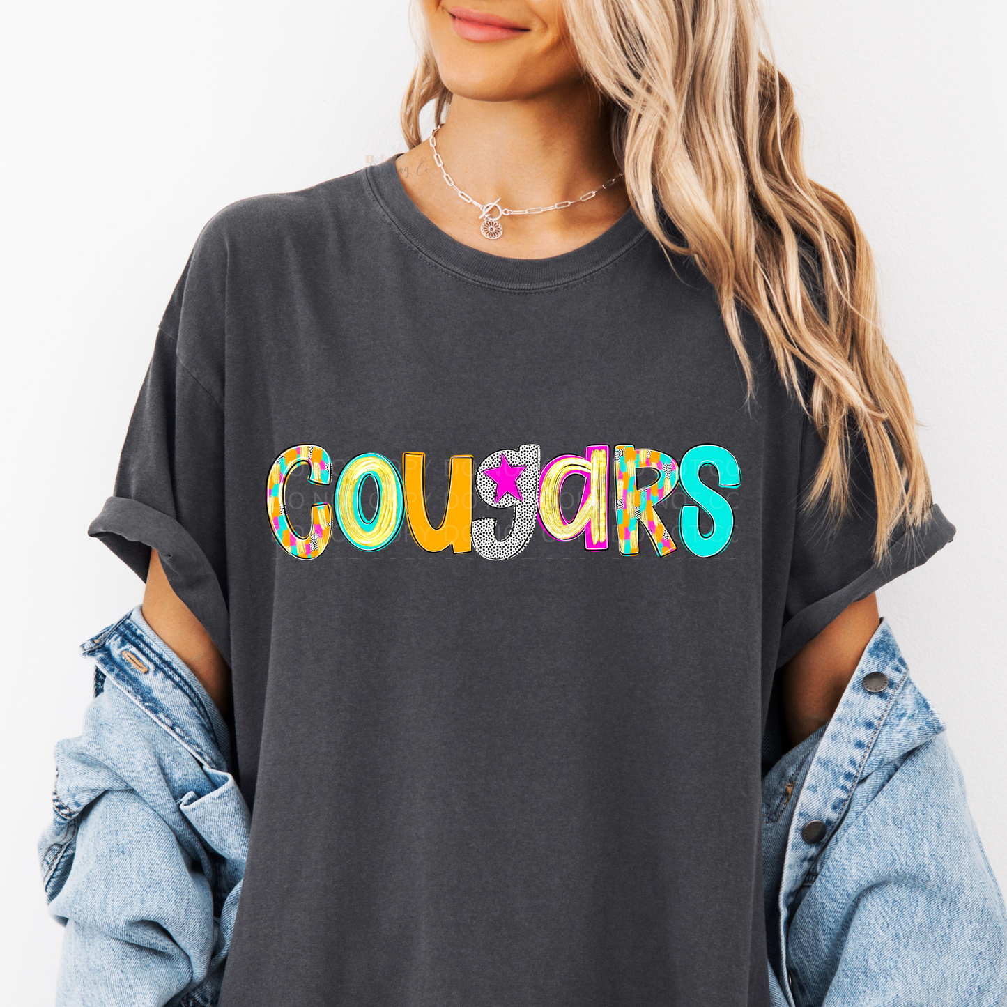 Cougars Starry Fun Font