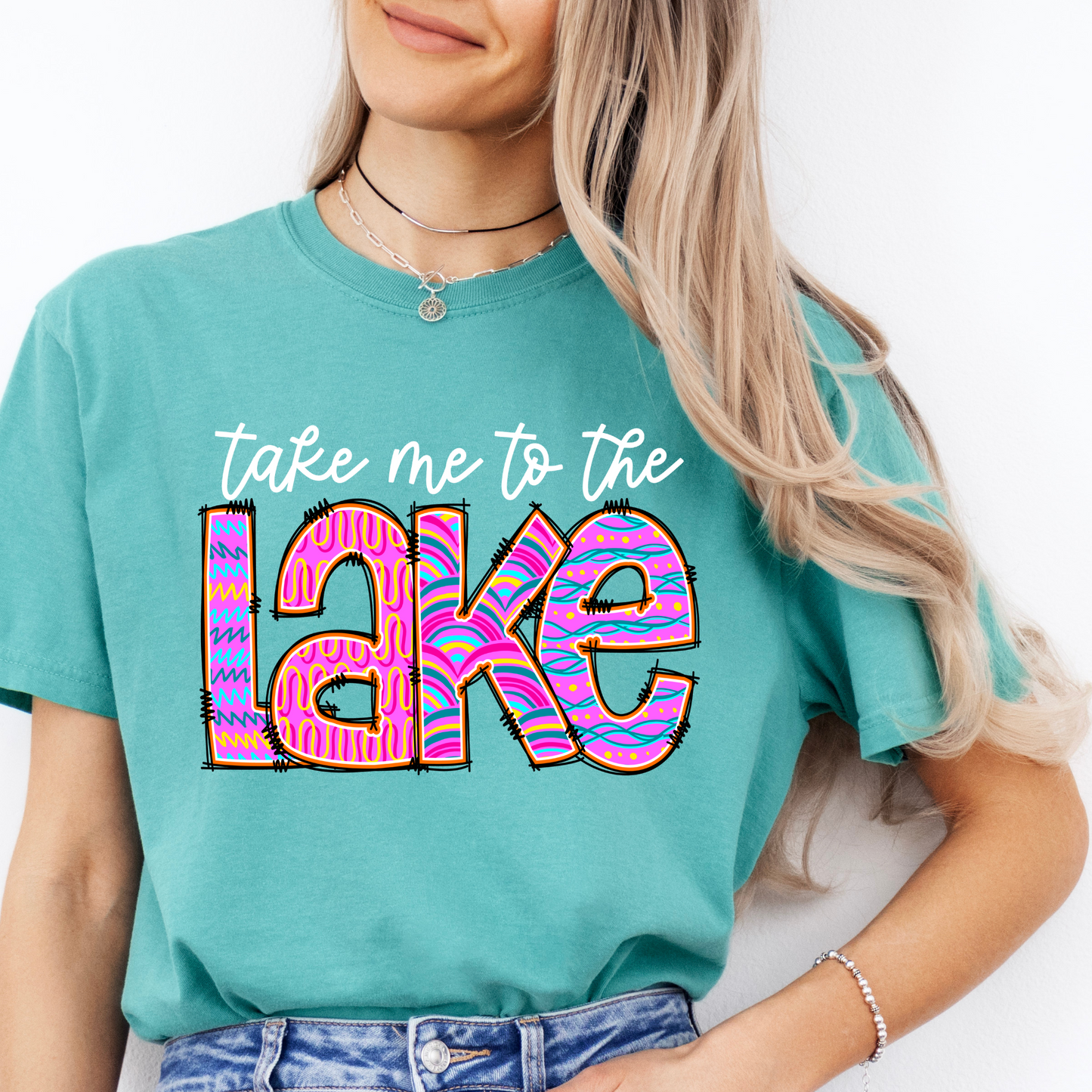 Take Me To The Lake (white)
