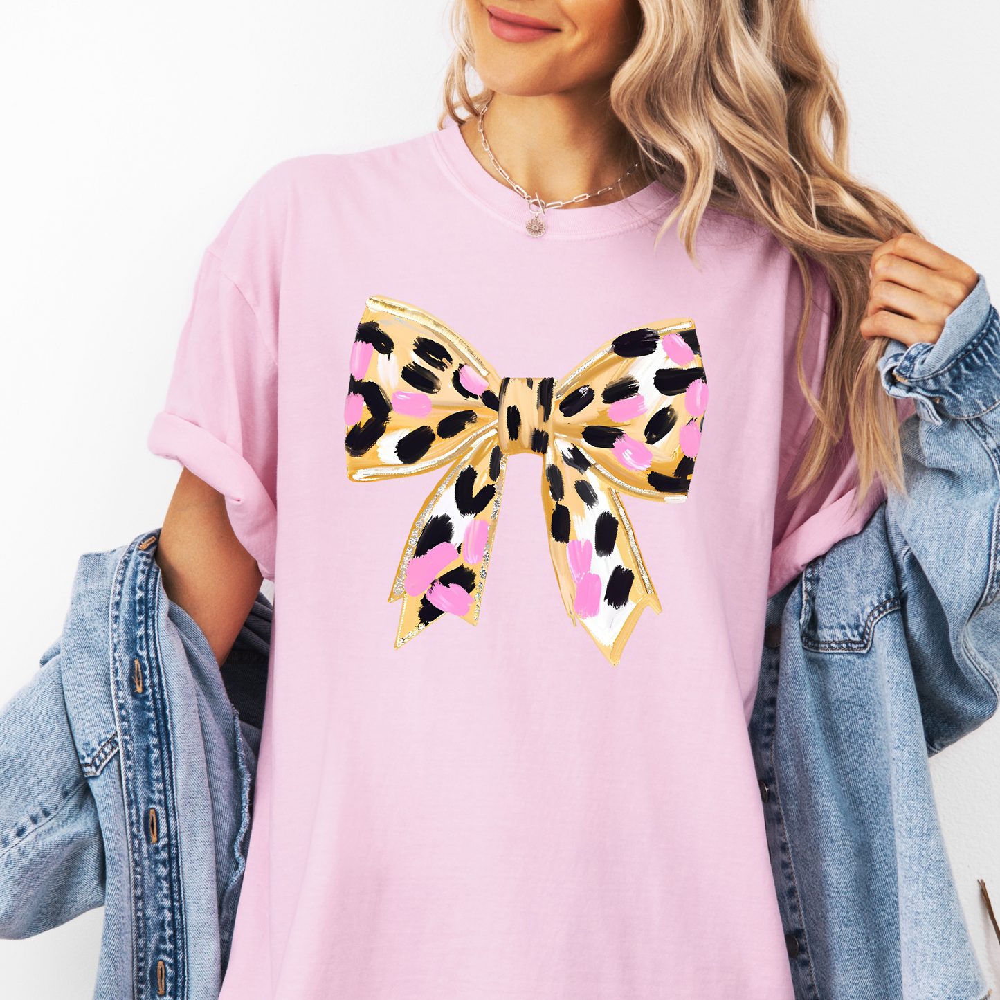 Painted Leopard Bow