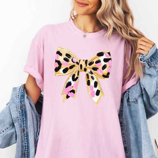 Painted Leopard Bow