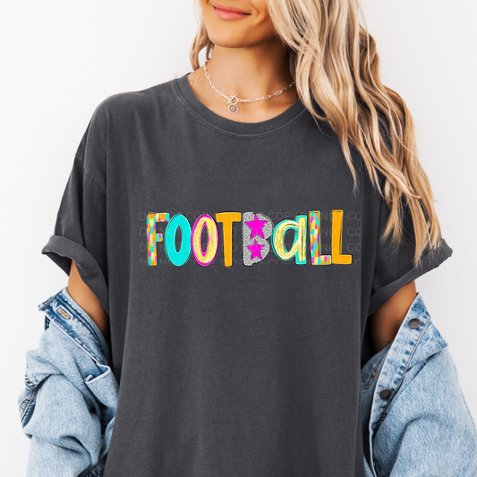 Football Starry Fun Font