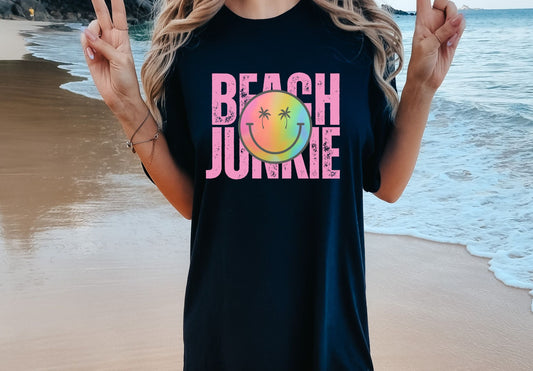 Beach Junkie Smiley