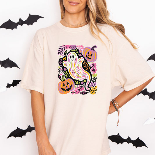 Colorful Boho Ghost