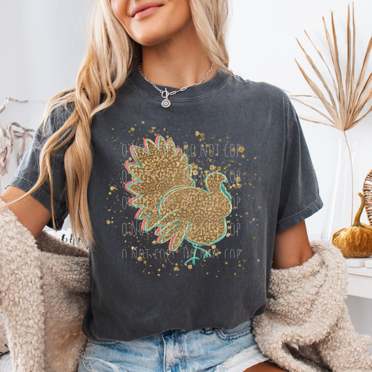 Leopard Turkey Splatter