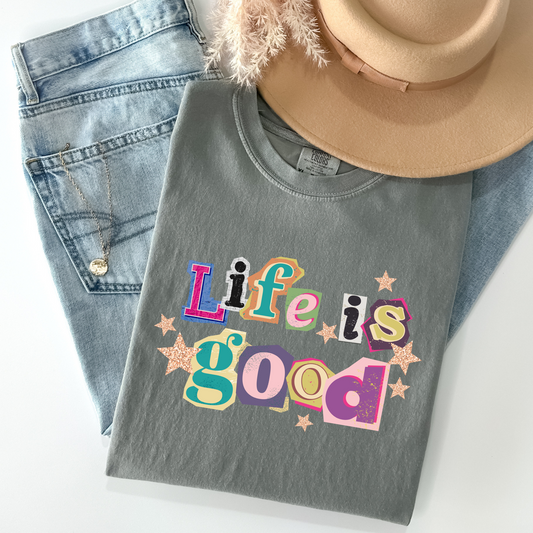 Life Is Good Ransom Letters