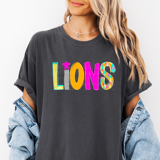 Lions Starry Fun Font