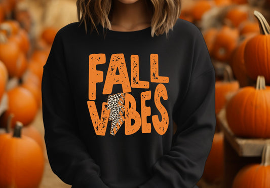 Fall Vibes Lightning Bolt