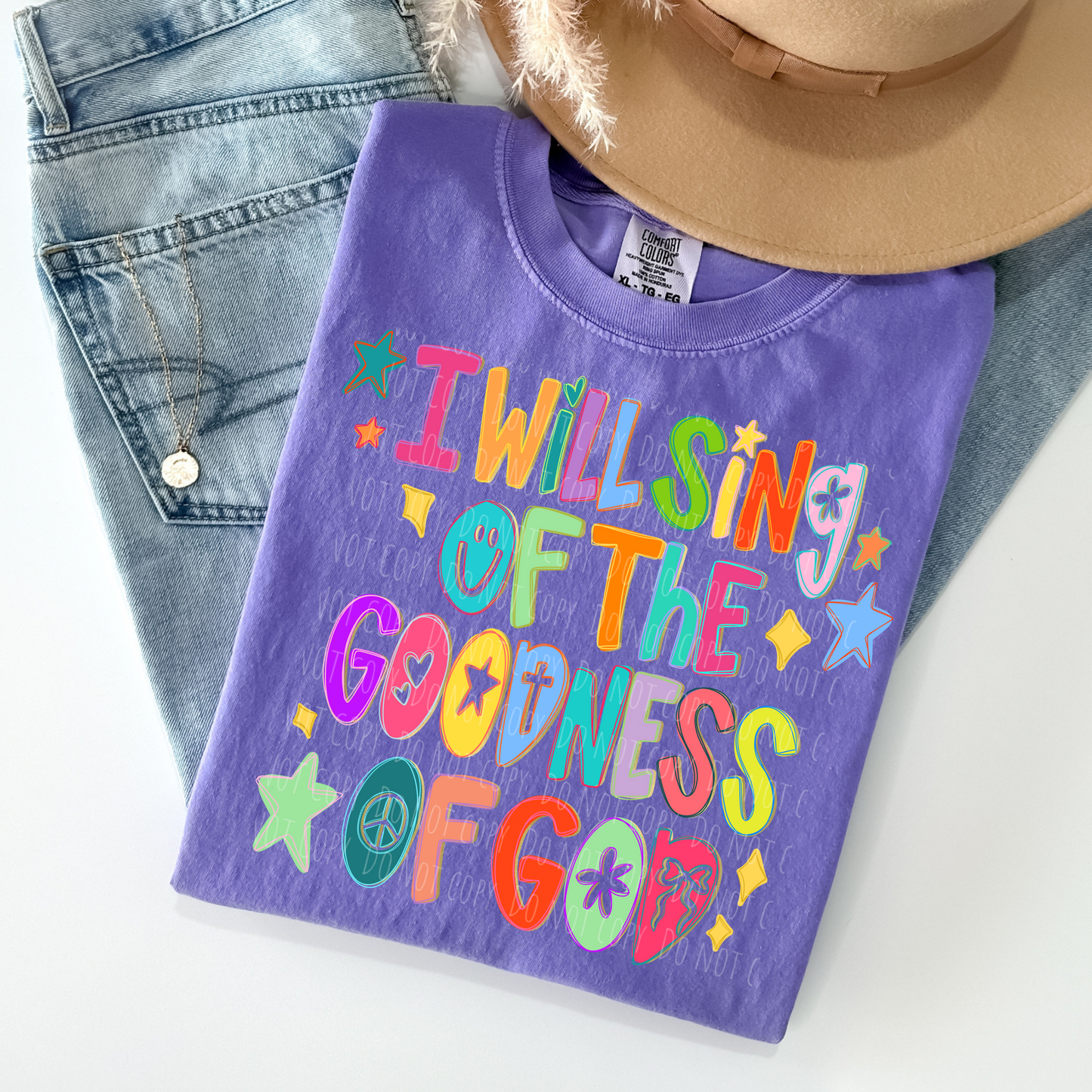 Sing Of The Goodness Of God Doodle