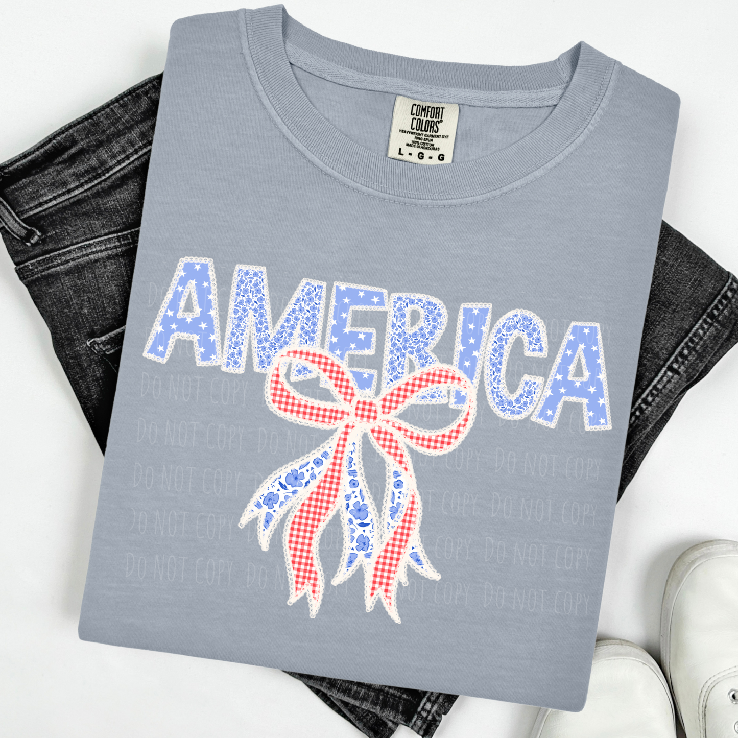 America Lacey Bow