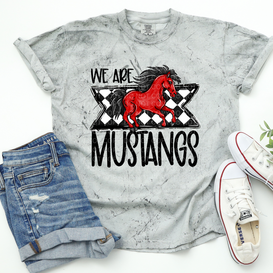 We Are Mustangs (Red)