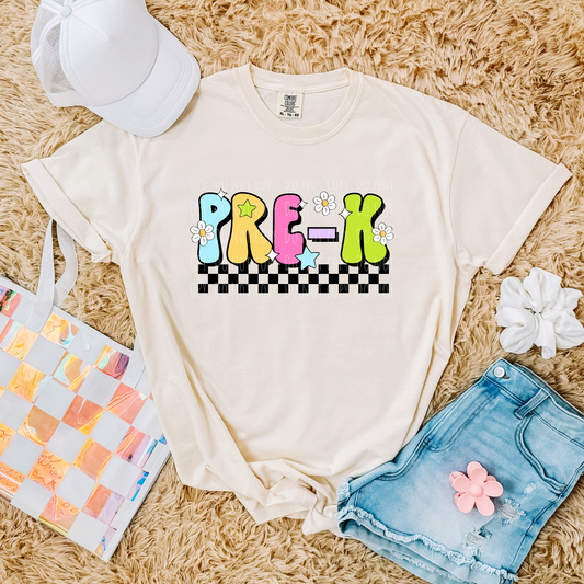 Pre-K Retro Checkered