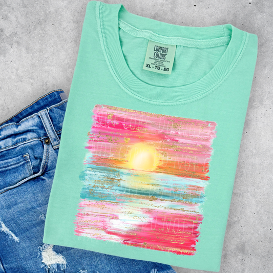 Brushstroke Sunset