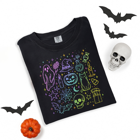 Ombre Halloween Collage