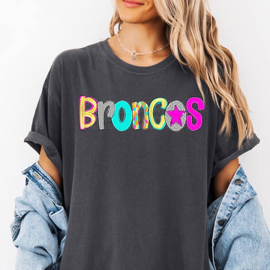 Broncos Starry Fun Font