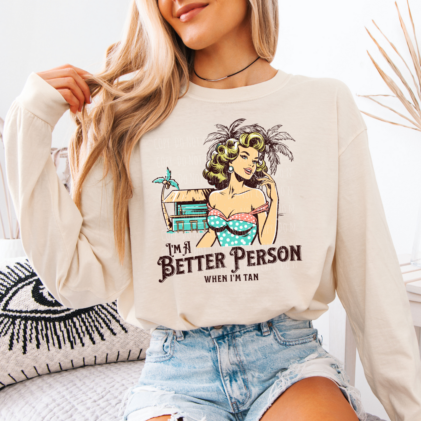 I'm A Better Person When I'm Tan