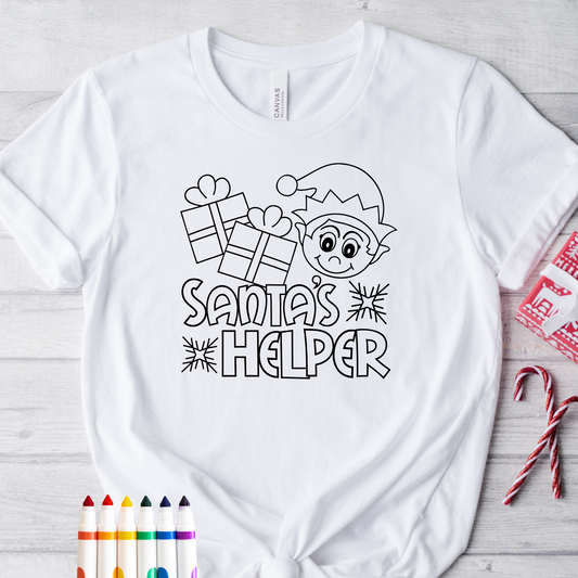 Santa's Helper Coloring