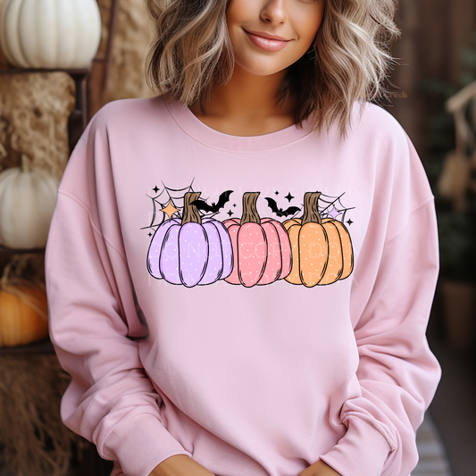 Pastel Pumpkin Trio