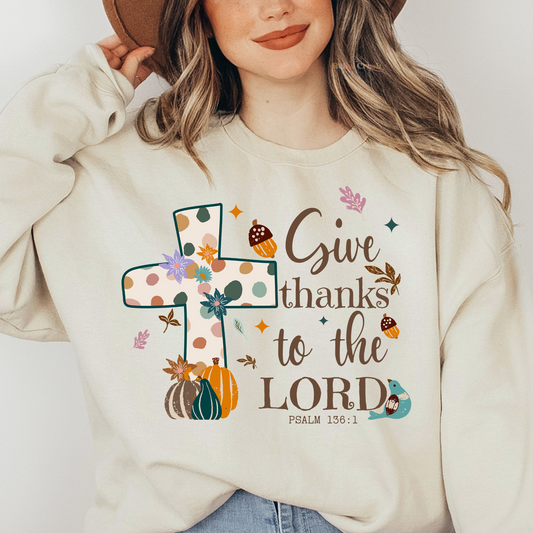 Give Thanks To The Lord Boho