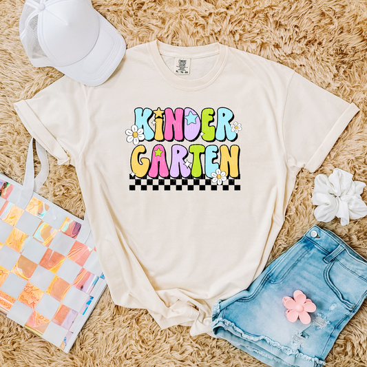 Kindergarten Retro Checkered