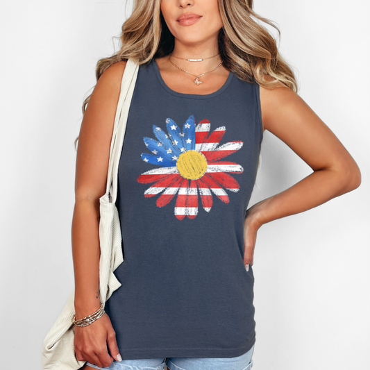 Patriotic Sunflower