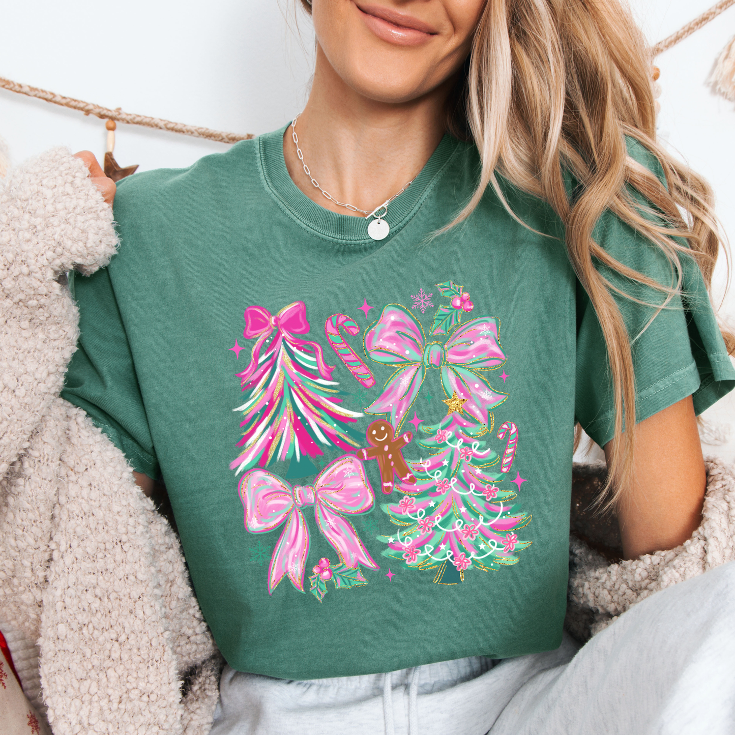 Brushstroke Cutesy Christmas Collage