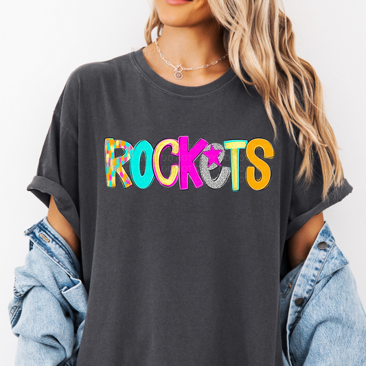 Rockets Starry Fun Font