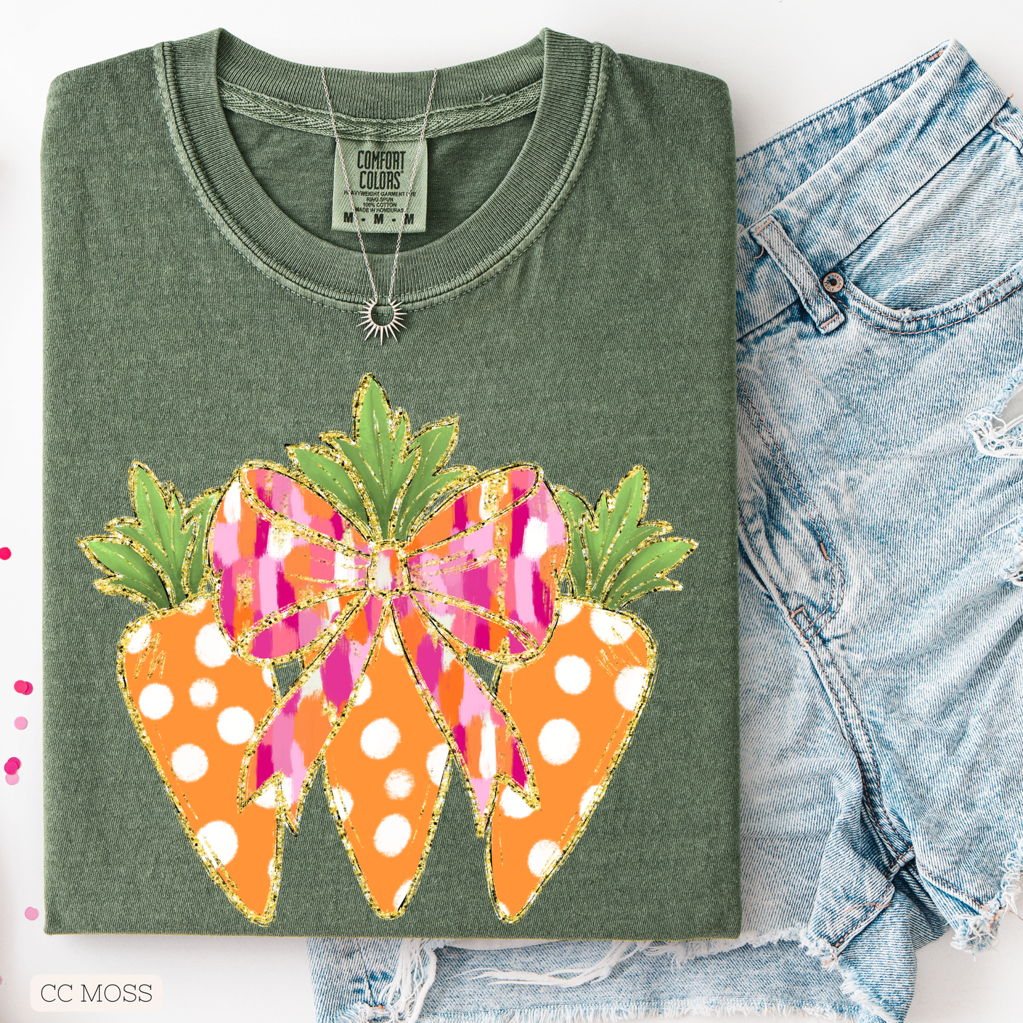 Vintage Carrots with Bow