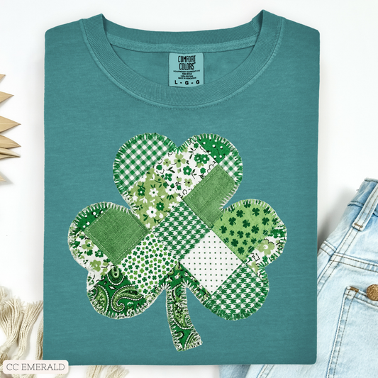 Vintage Clover St Patricks Day