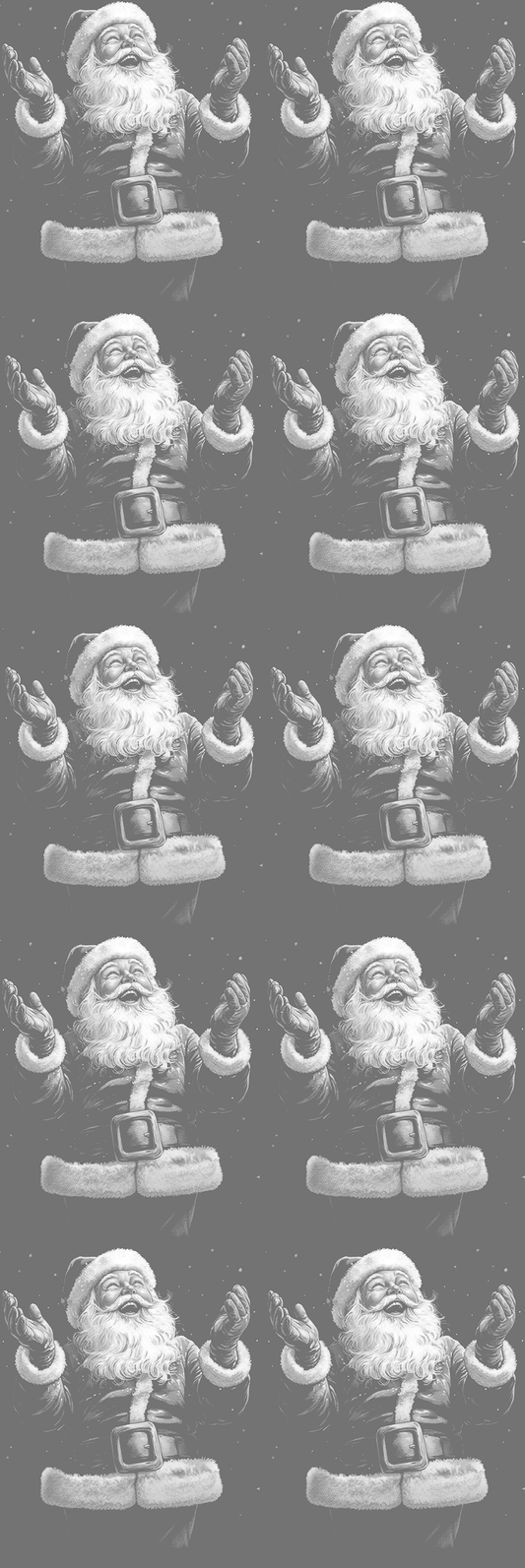 Jolly Halftone Santa Premade Gang Sheet