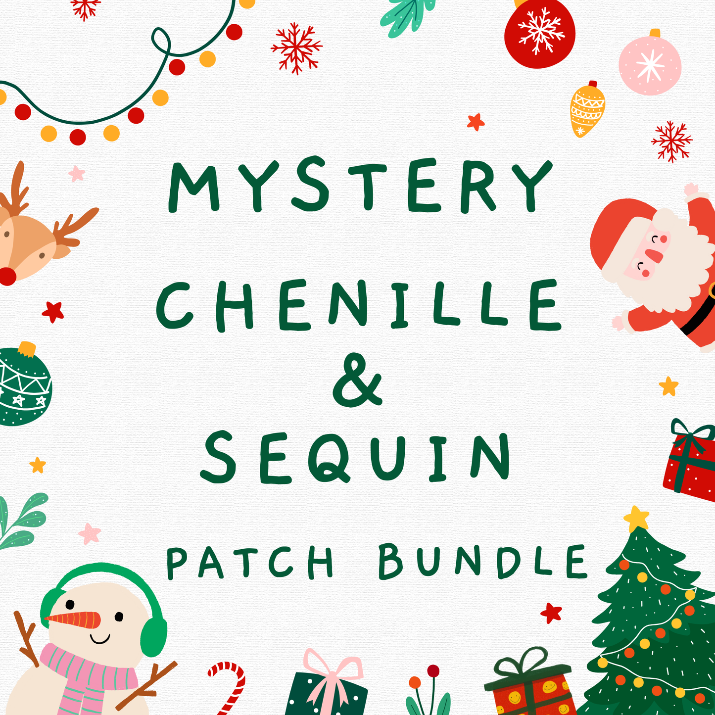 MYSTERY CHRISTMAS PATCH BUNDLE