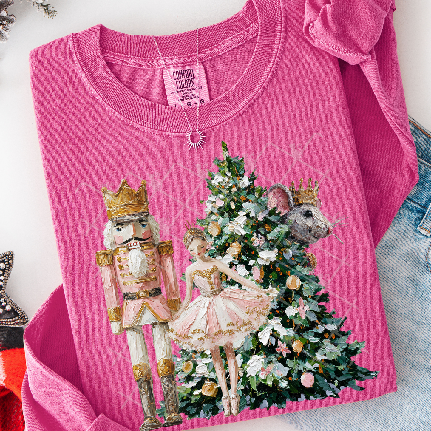 Painted Nutcracker Scene