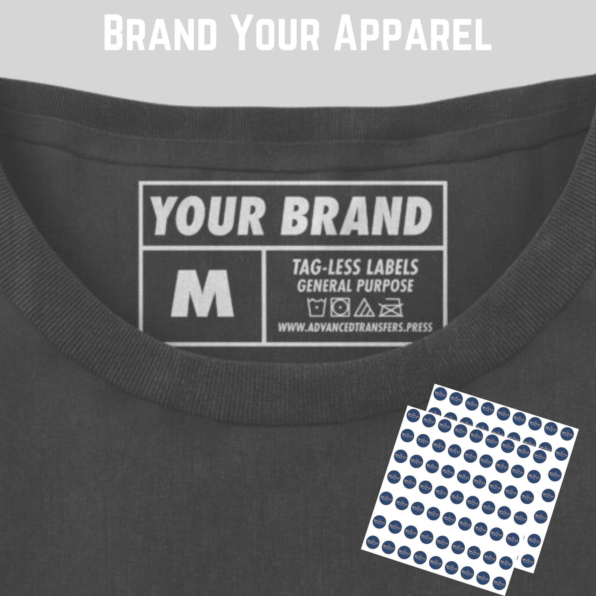 Custom T-shirt Tag(~130 2