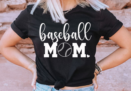 Baseball Mom (white)