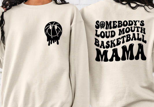 Loud Mouth Basketball Mama BACK ONLY