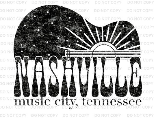Music City, Tennessee DTF Transfer