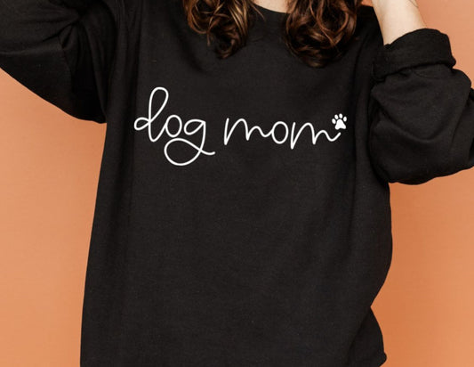 Dog Mom (white) DTF Transfer