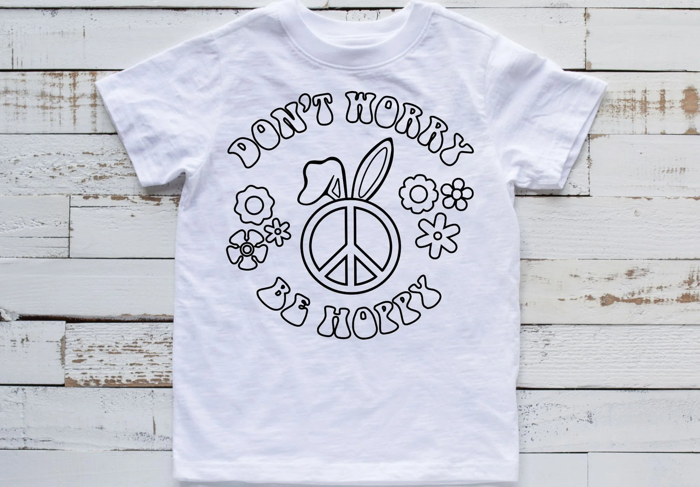 Don’t Worry Be Hoppy Color T-shirt
