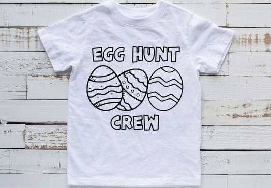 Egg Hunt Crew Color T-shirt