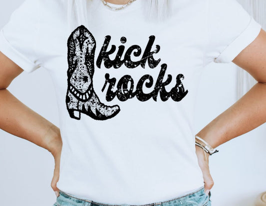 Kick Rocks DTF Transfer