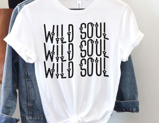 Wild Soul (black) DTF Transfer